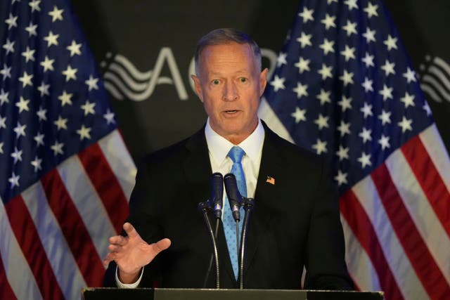 <p>Martin O'Malley, former Commissioner of the Social Security, Administration, speaks at the Advocates, Counselors, and Representatives for the Disabled conference in Chicago</p>