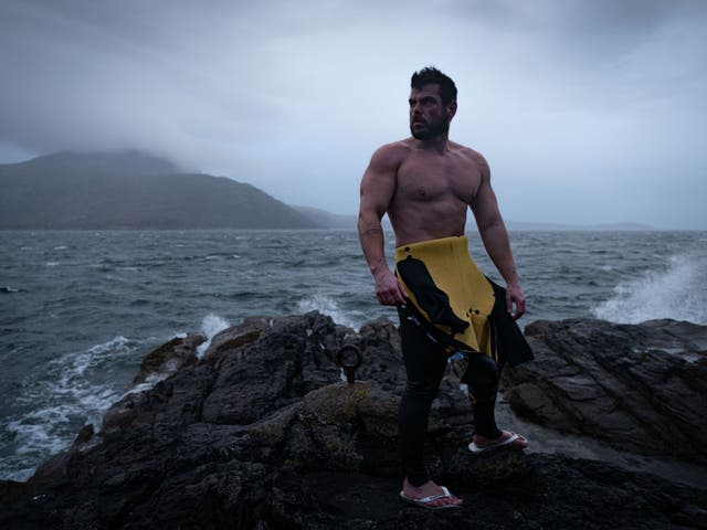 <p>Athlete-adventurer Ross Edgley plans to swim around the entire coastline of Iceland as his next challenge</p>