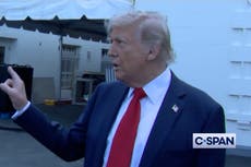 ‘Two beautiful poles’: Trump announces he’s putting up two giant flagpoles at the White House