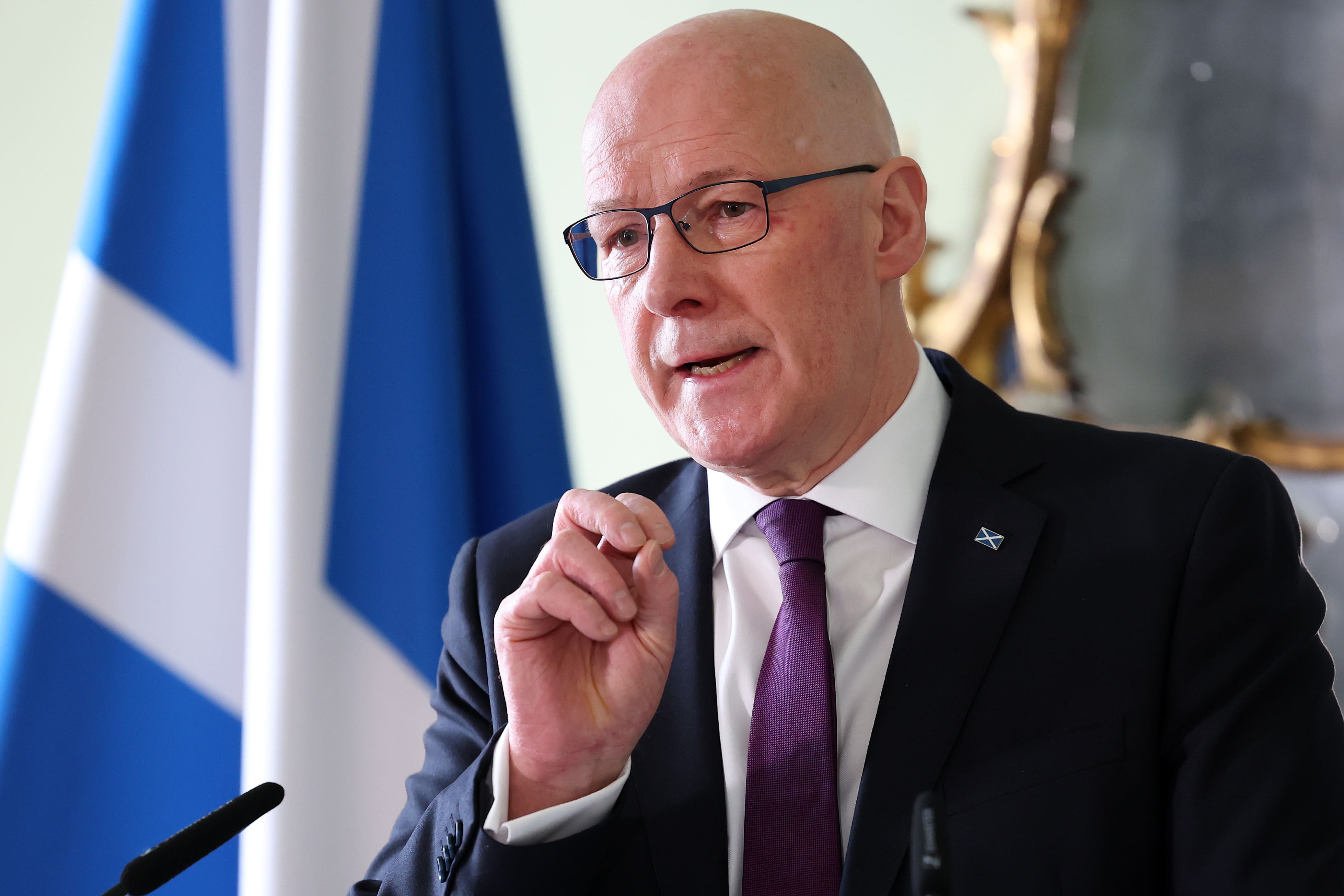 John Swinney said he respects the ruling of the Supreme Court (PA)