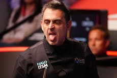 Ronnie O’Sullivan ‘was a bit scared about playing’ at Crucible before huge win