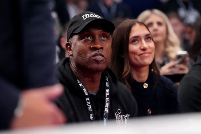 <p>Nigel Benn has called for a cool of words between Chris Eubank Sr and his son</p>