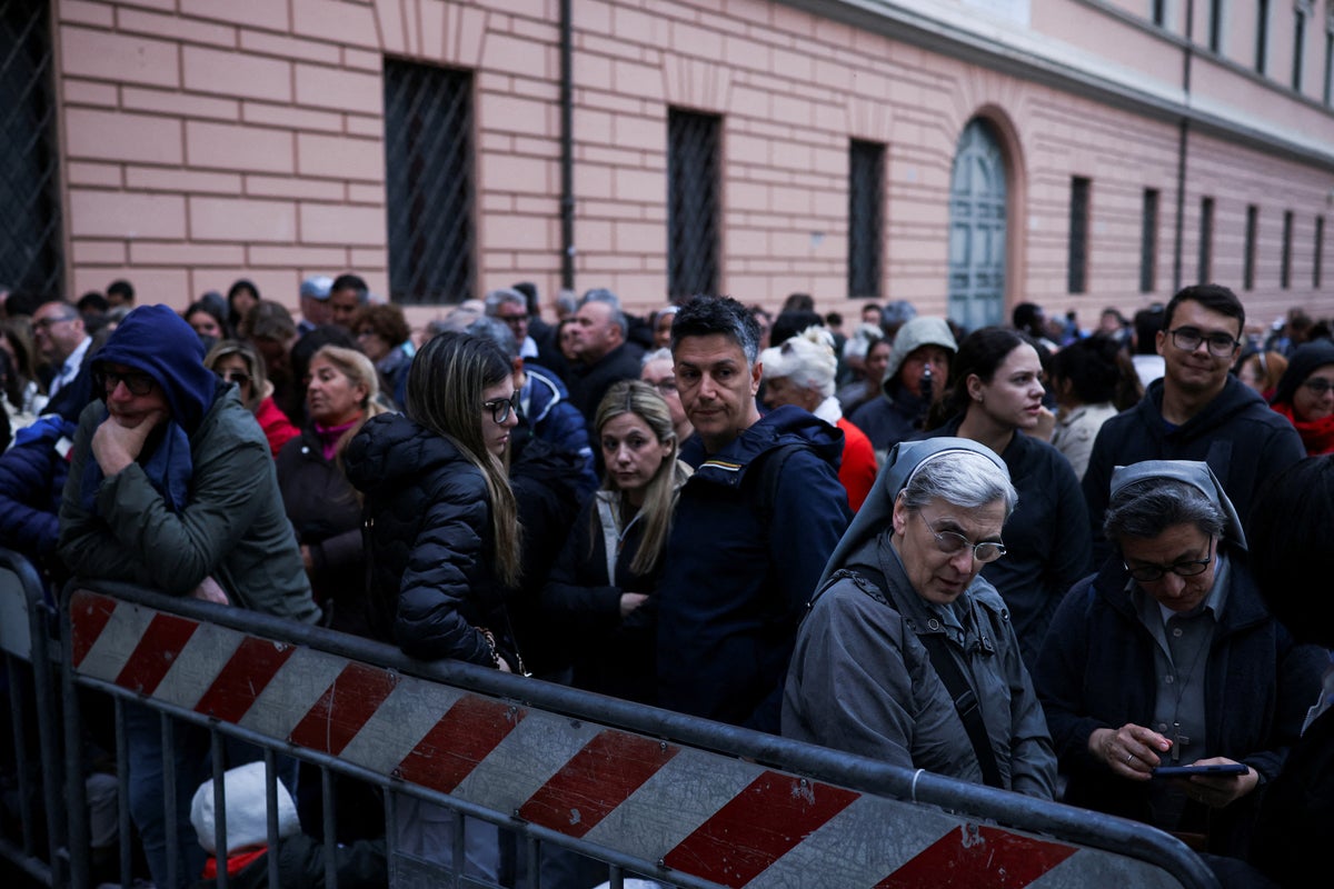Pope Francis funeral latest: Pontiff’s body arrives at St Peter’s Basilica with public viewings set to begin
