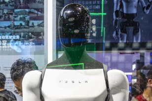 Elon Musk showcases ‘biggest product ever’ Tesla Optimus robot 