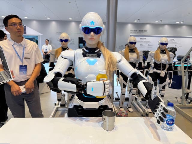 <p>‘Mornine’, the newly-debuted AI car salesperson</p>