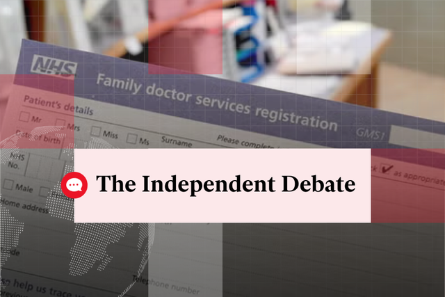 <p>A registration form at a GP practice (Anthony Devlin/PA) </p>