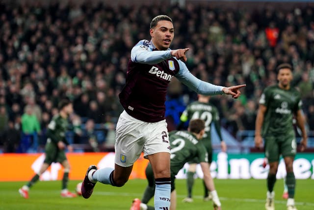 Morgan Rogers believes there is no limit to his potential at Aston Villa (David Davies/PA)