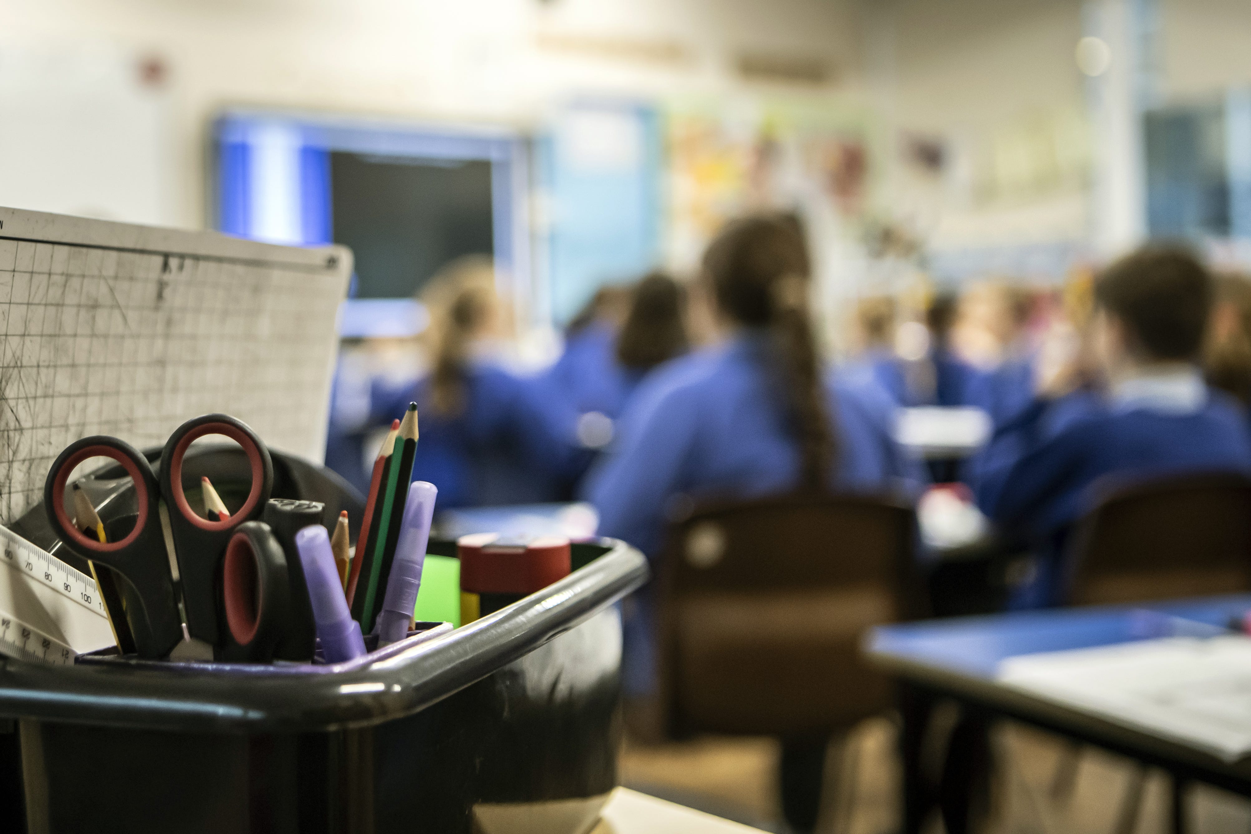 The rise comes amid warnings of challenging behaviour in classrooms following the pandemic (Danny Lawson/PA)