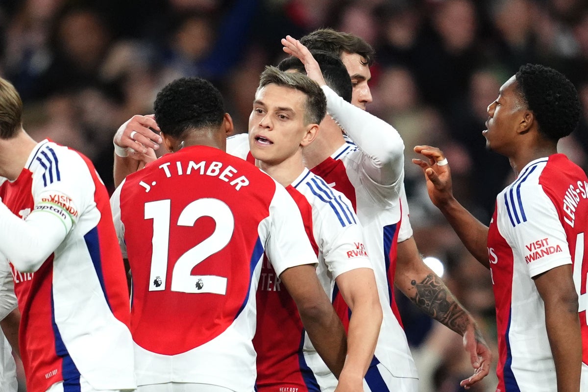 Arsenal’s Leandro Trossard wants ‘electric’ Emirates atmosphere for PSG clash