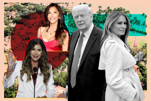 <p>The inner sanctum: Is ‘Mar-a-Lago face’ the look of the moment for women on the right?</p>