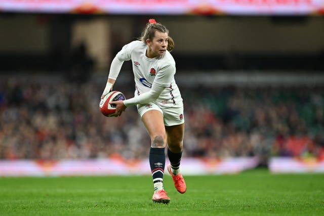 <p>Zoe Harrison will start at fly half for England against France</p>