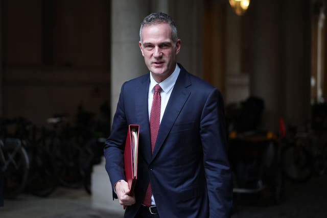 Science, Innovation and Technology Secretary Peter Kyle arrives in Downing Street, London, for a Cabinet meeting (Ben Whitley/PA)