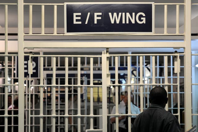 Some 10,605 assaults on staff in male and female jails were recorded in 2024, up from 9,204 in 2023 and nearly three times the 3,640 in 2014 (Anthony Devlin/PA)