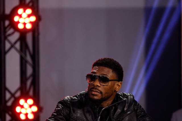 <p>Brandon Glanton at the final Eubank Jr vs Benn press conference</p>