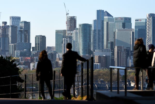 London’s top financial market finished higher on Thursday (John Walton/PA)