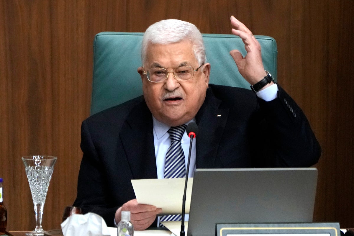 Palestinian officials vote to create a vice presidency under aging leader Abbas