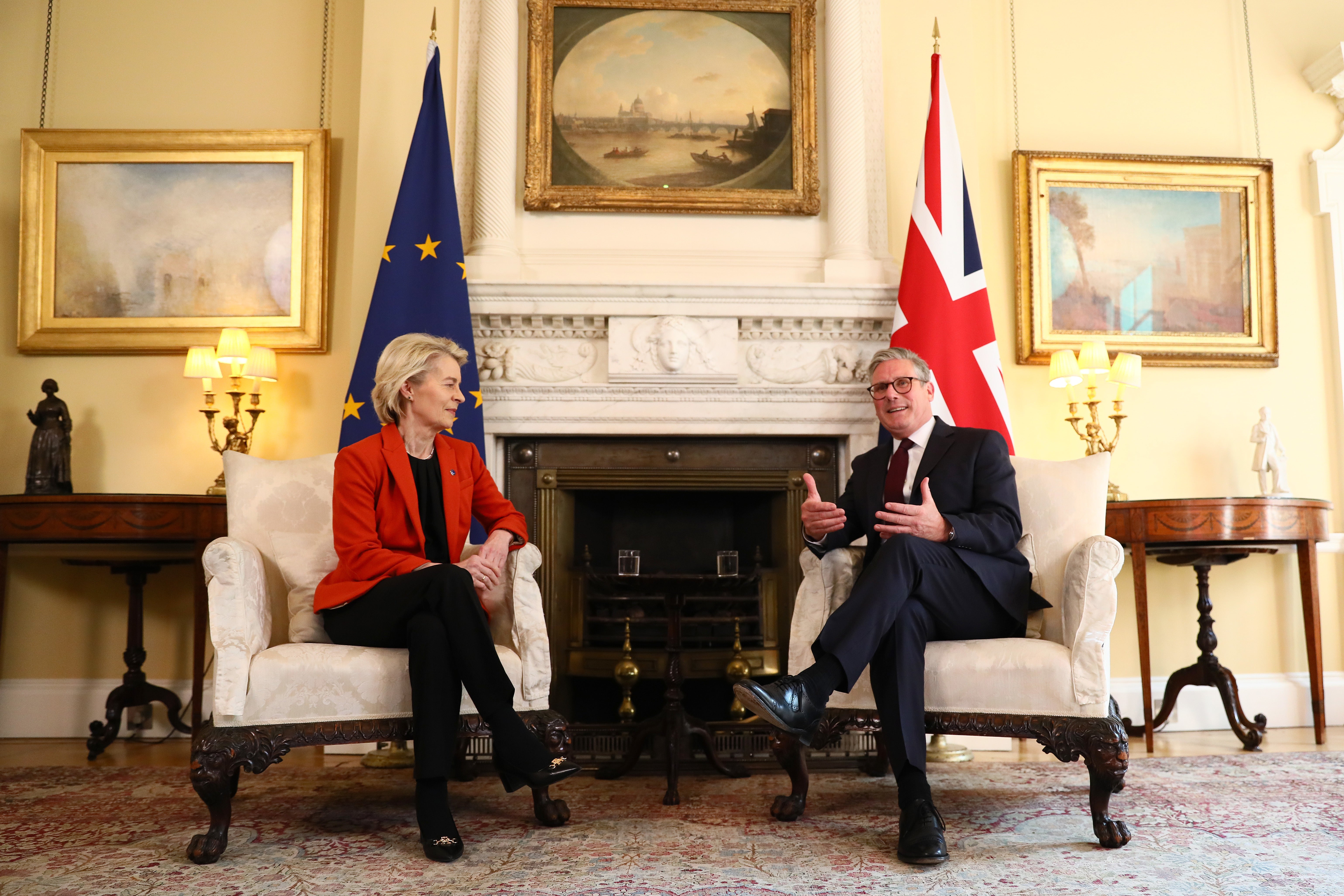 Sir Keir Starmer has said he wants to ‘reset’ relations with the EU after Brexit (Alishia Abodunde/PA)