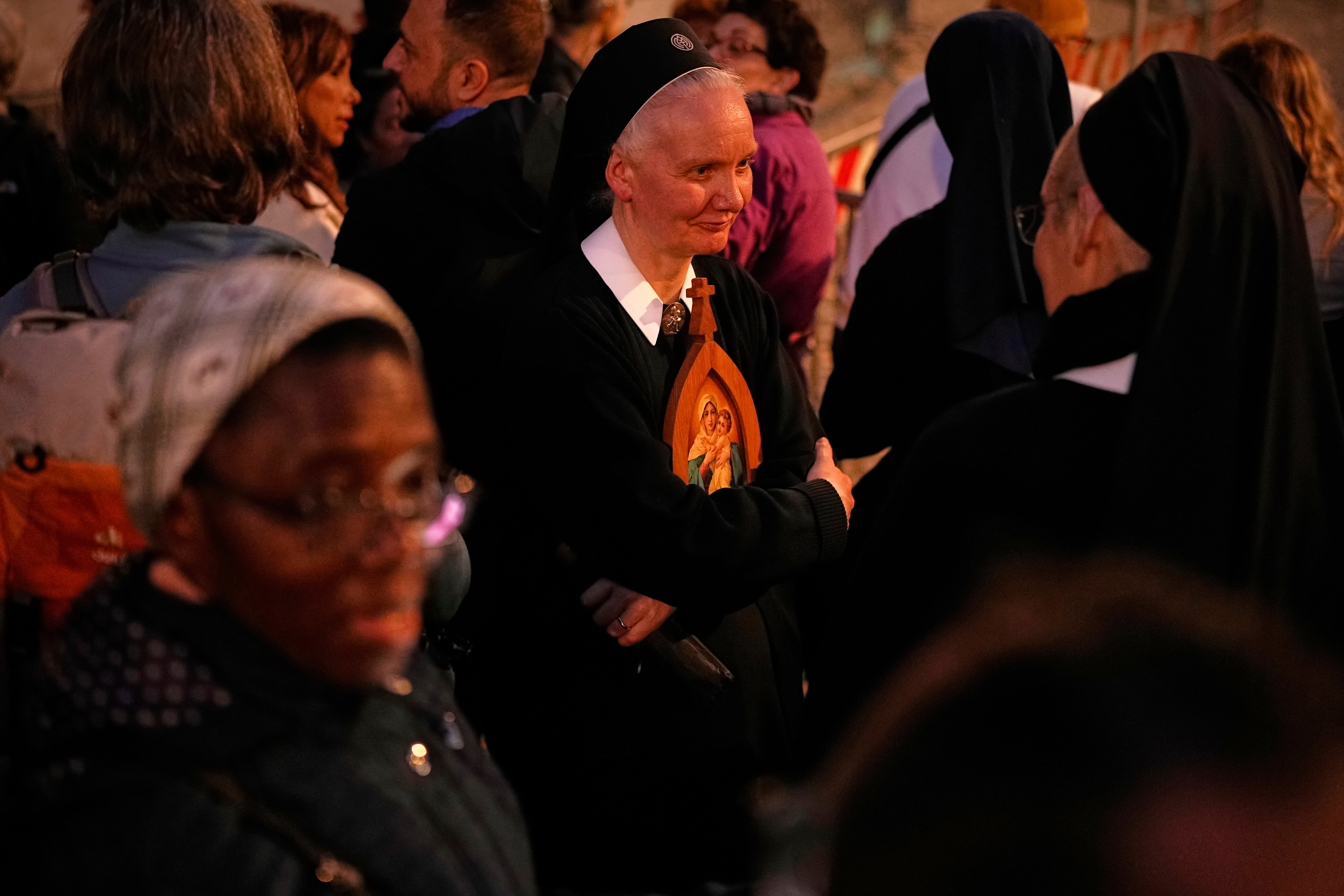 VATICANO-PAPA FRANCISCO-MONJA