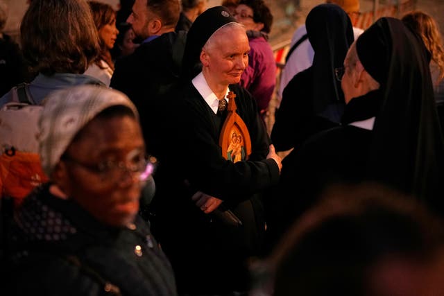 VATICANO-PAPA FRANCISCO-MONJA