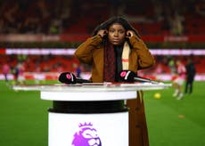 Eni Aluko accuses male pundits of ‘dominating’ broadcasting opportunities in women’s football