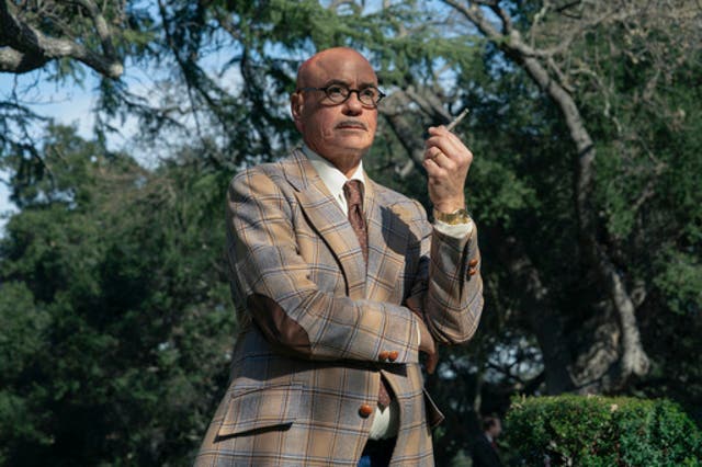 <p>Robert Downey Jr in The Sympathizer</p>