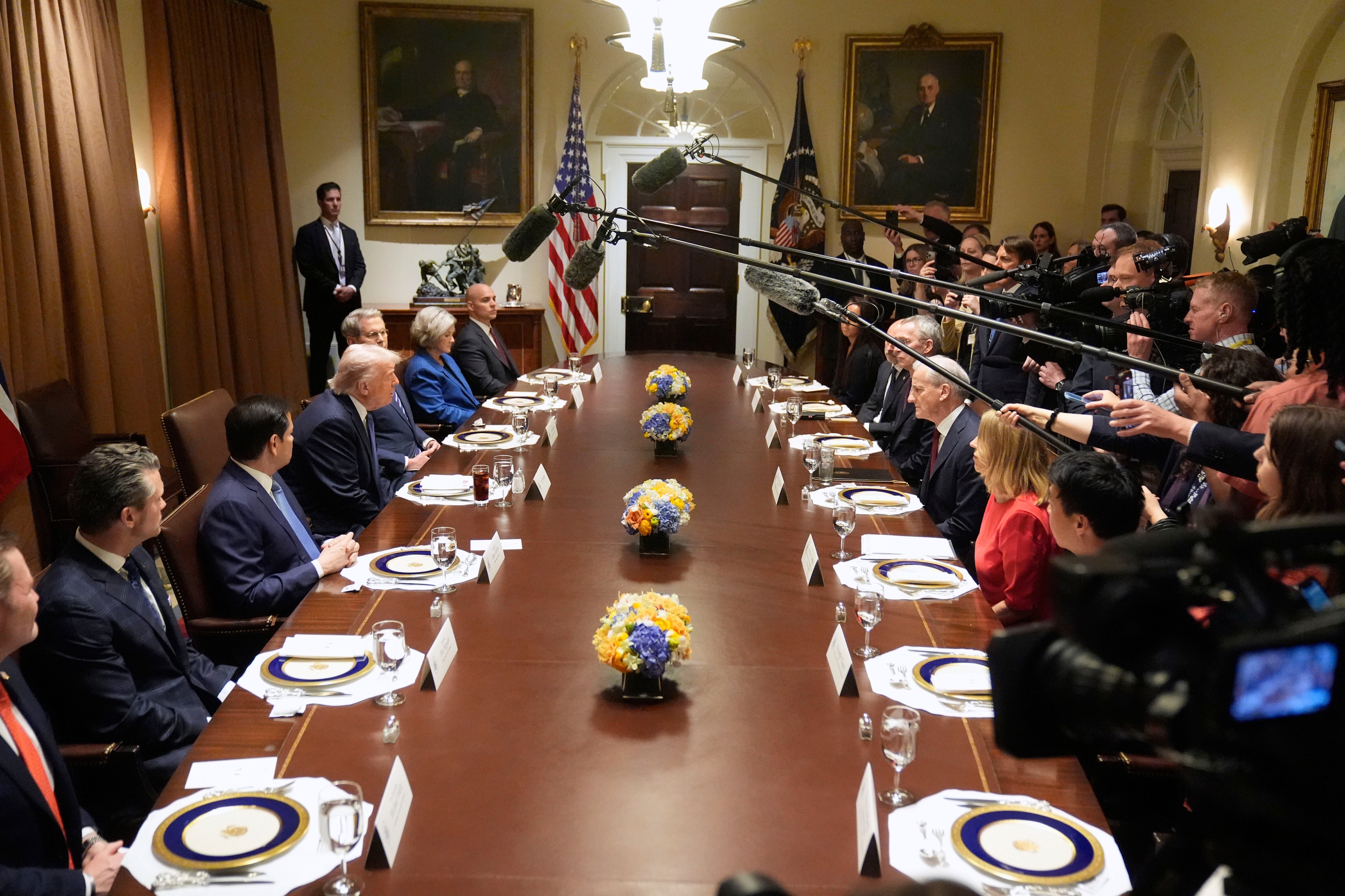 APTOPIX Trump US Norway