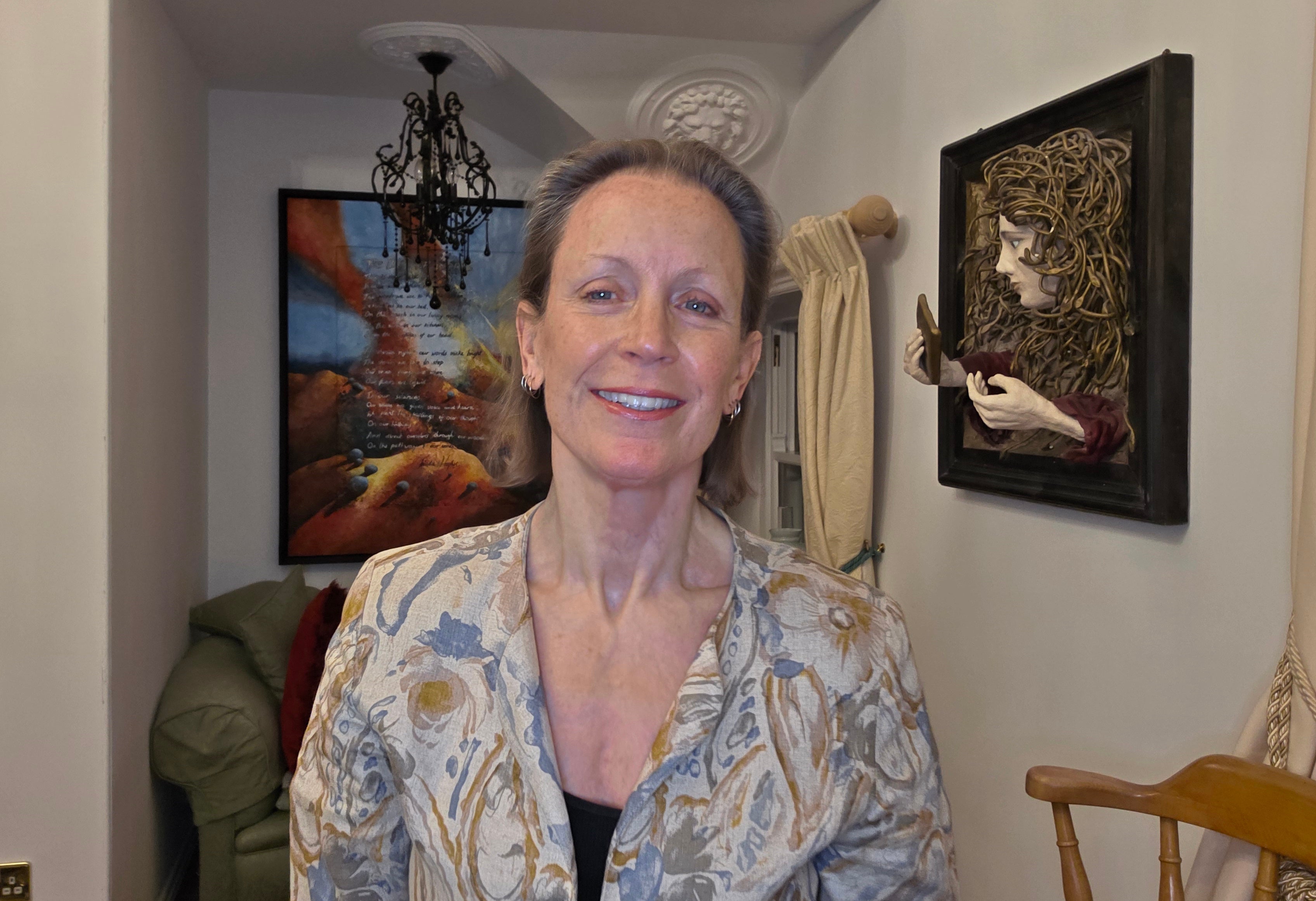 <p>This week, Frieda Hughes basks in nature on her balcony</p>