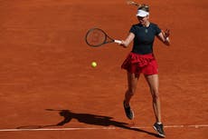 Katie Boulter falls to straight-sets defeat to Jasmine Paolini at Madrid Open