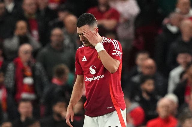<p>Diogo Dalot may not play again this season</p>