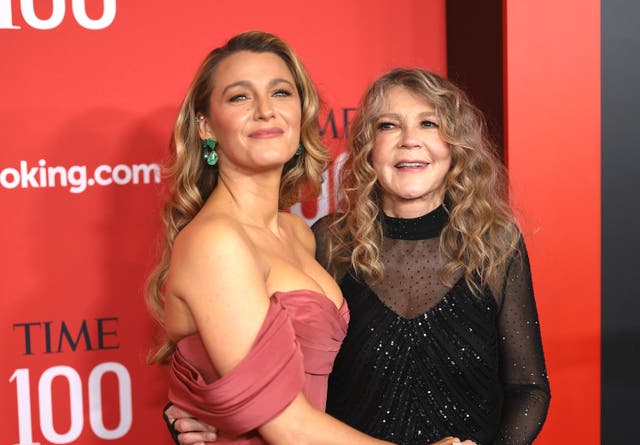 <p>Blake Lively and Elaine Lively attend the 2025 TIME100 Gala at Jazz at Lincoln Center on April 24, 2025 in New York City</p>