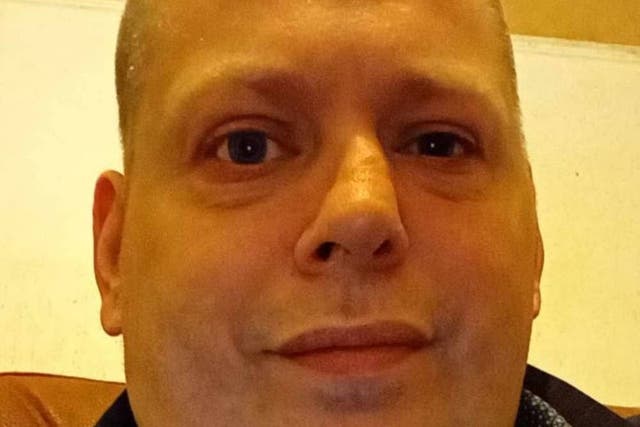 Jonathan Dittia, 40, had 63 separate wounds inflicted upon him in his own flat by his friend Caine Lonsdale (Family handout/PA)