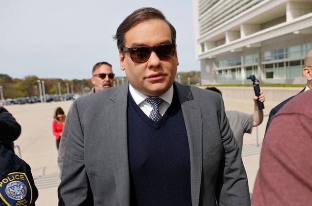 <p>Former congressman George Santos was given 87 months in prison, the exact amount of time federal prosecutors requested</p>