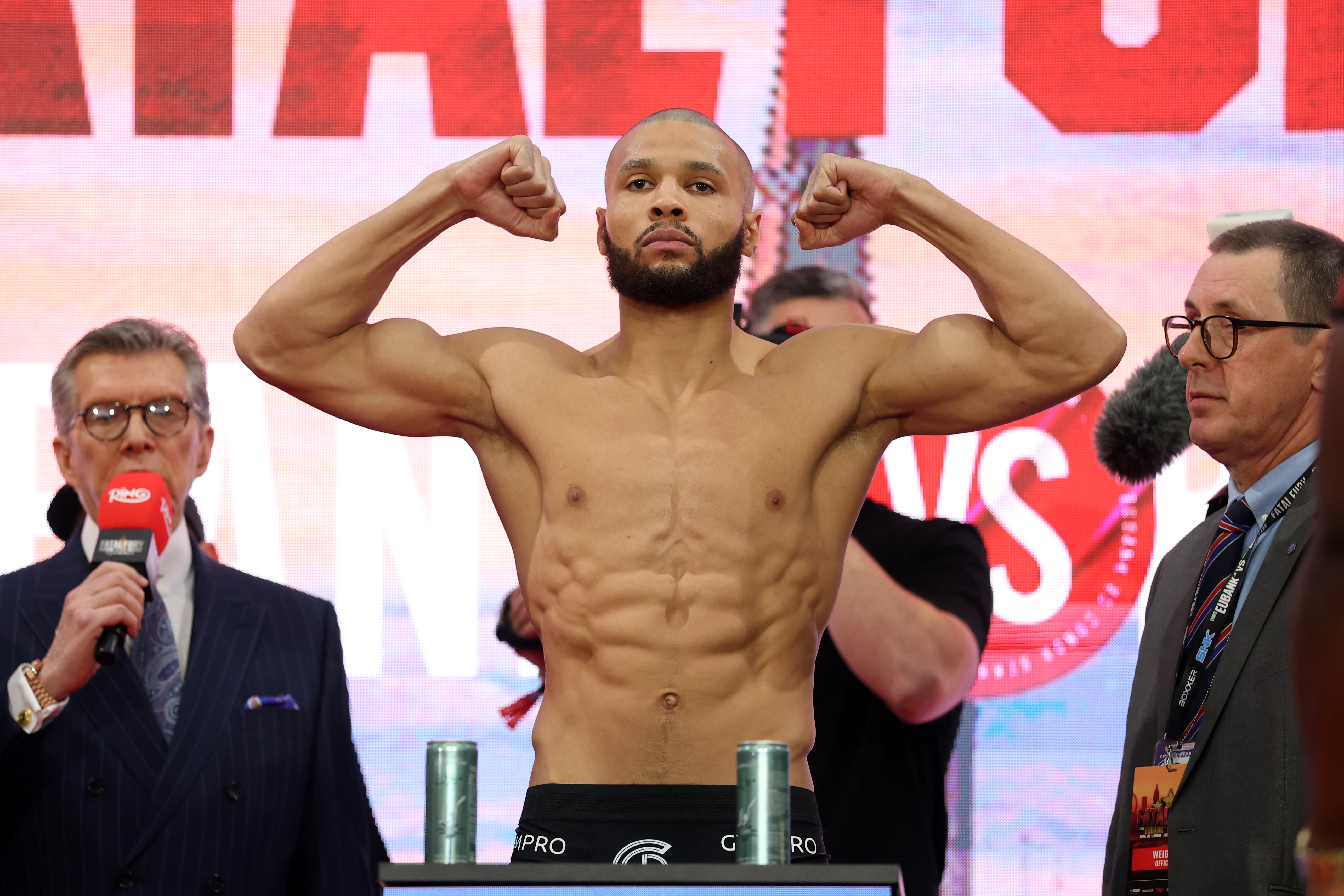 Chris Eubank Jr has successfully made weight for his rematch with Conor Benn