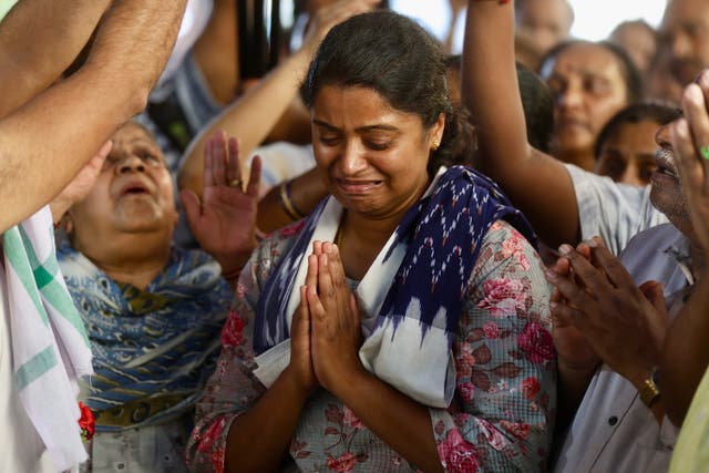 <p>Sujatha Bhushan’s husband Bharath Bhushan was among tourists killed in the Kashmir attack</p>