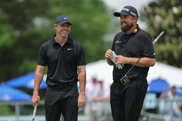 <p>Rory McIlroy and Shane Lowry started well as they defend their title in New Orleans</p>