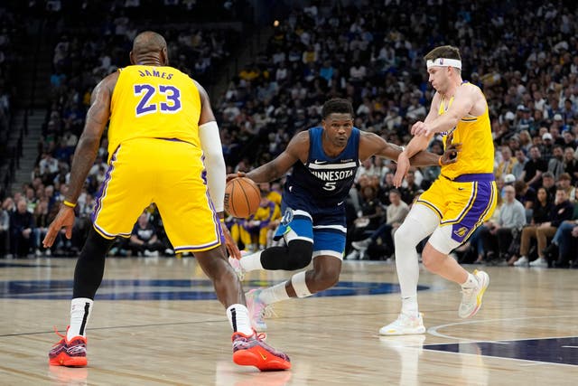 LAKERS TIMBERWOLVES