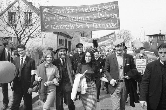 The end of the Vietnam War was also a turning point for protest songs ...