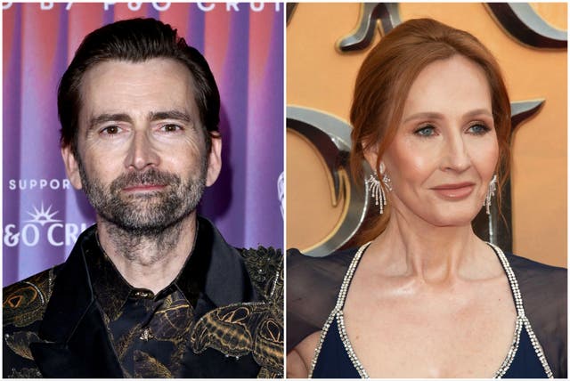 <p>David Tennant says he bears JK Rowling 'no ill-will' over their opposing stances on transgender rights</p>