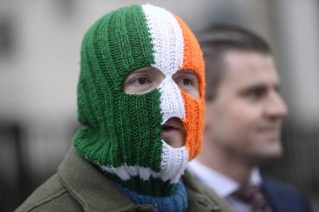 JJ O’Dochartaigh, also known as DJ Provai, of the Belfast-based rap group Kneecap (Mark Marlow/PA)