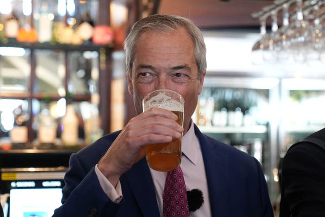 <p>Reform UK leader Nigel Farage (Gareth Fuller/PA)</p>