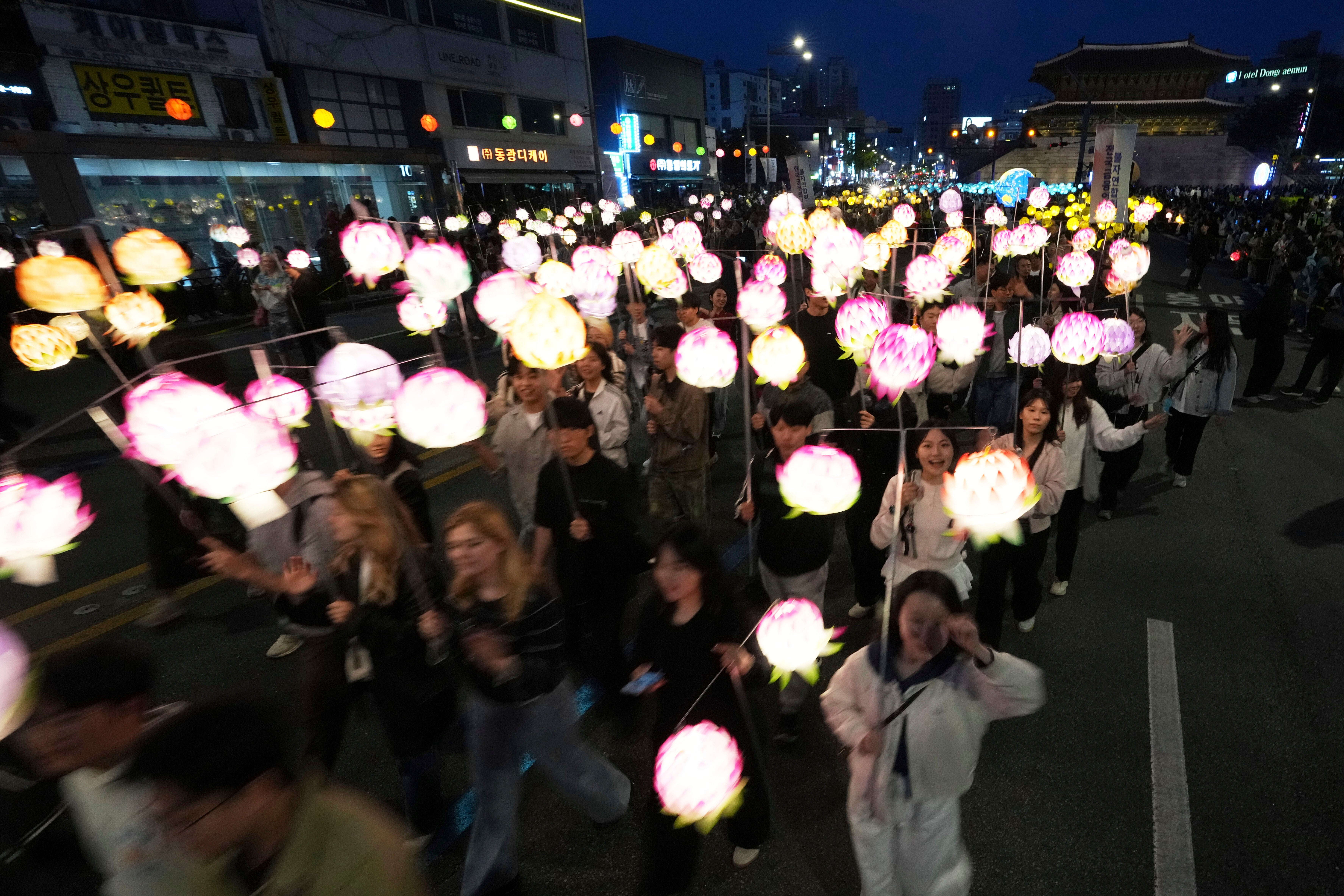 South Korea Lotus Lantern Festival