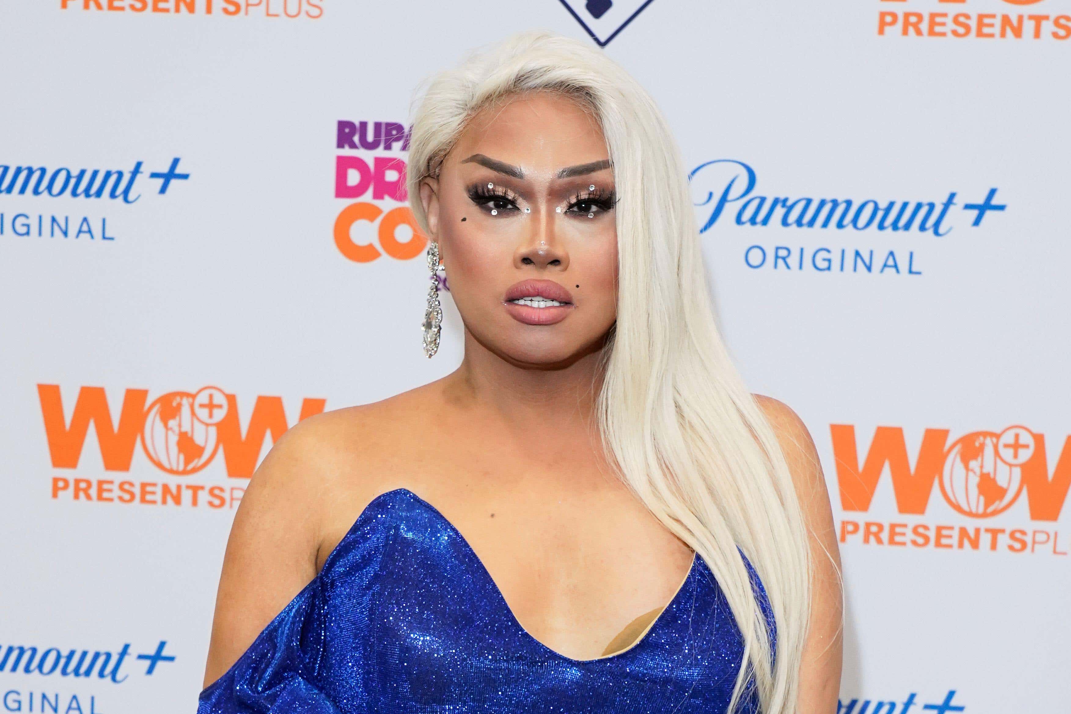 Jiggly Caliente during the 2022 RuPaul DragCon (Jennifer Graylock/Alamy/PA)
