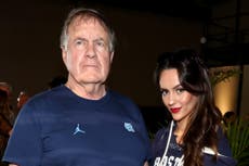 Bill Belichick’s girlfriend Jordon Hudson interrupts interview to shut down question about their relationship