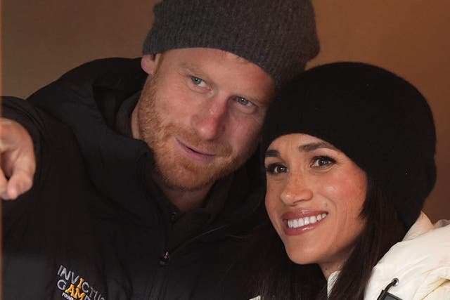 The Duke and Duchess of Sussex (Aaron Chown/PA)