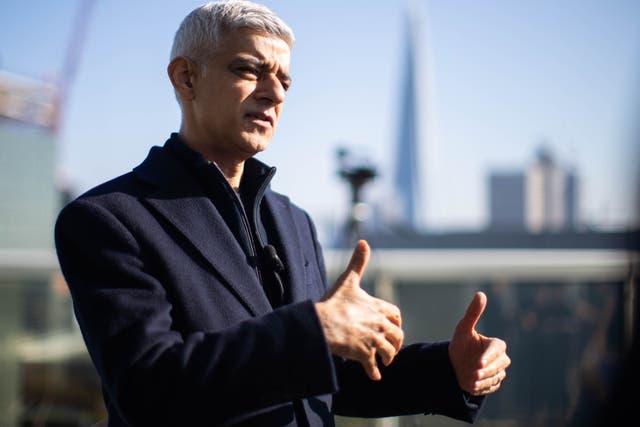 <p>Sadiq Khan hit out at what he says are myths that the green belt is ‘all beautiful countryside’ </p>