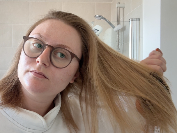 Aveda wooden paddle brush   