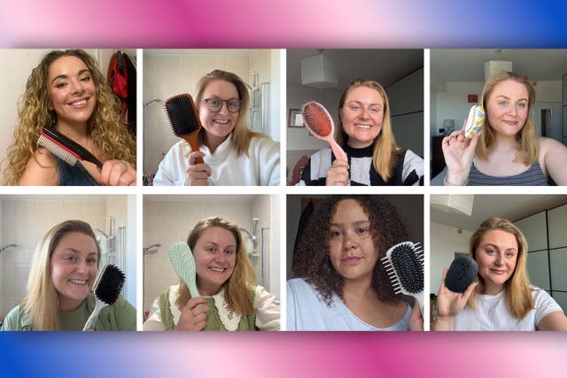 <p>As well as testing on my own 1C/2A hair, I recruited reviewers with type 3 and 4 hair to gauge the best tools for different hair types</p>