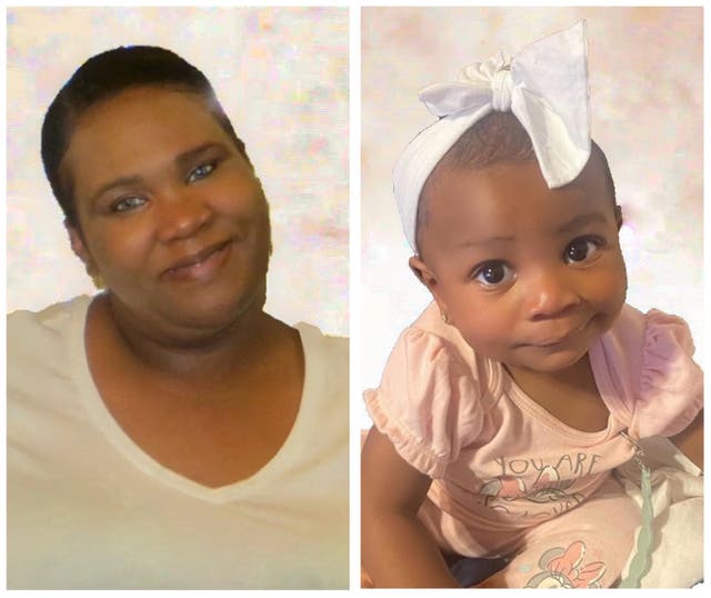 <p>Crystal Hall Njepu, 39, (left) and her one-year-old daughter, Annah, (right) died after the mother's SUV went  into a river in Texas</p>