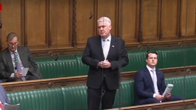 <p>Shouts of ‘shame’ after Lee Anderson asks Jess Phillips if she is part of child grooming gang cover up.</p>