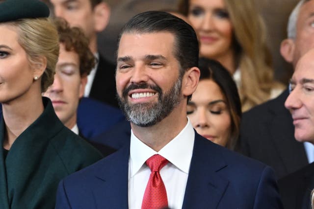 <p>Donald Trump Jr launches new members-only club called ‘Executive Branch’</p>